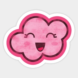 Kawaii Cloud Sticker